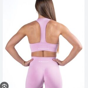 Alphalete Pink Sports Bra